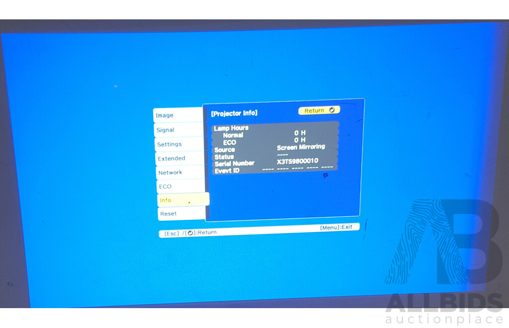 Epson (EB-1795F) Full HD 3LCD Projector