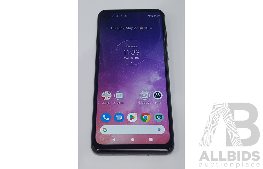 Motorola (XT1970-1) One Vision (2019) 6.3-Inch 128GB LTE Mobile Phone