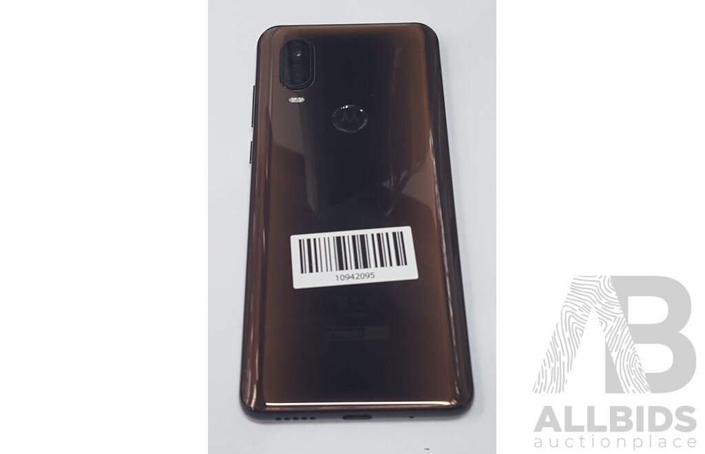 Motorola (XT1970-1) One Vision (2019) 6.3-Inch 128GB LTE Mobile Phone