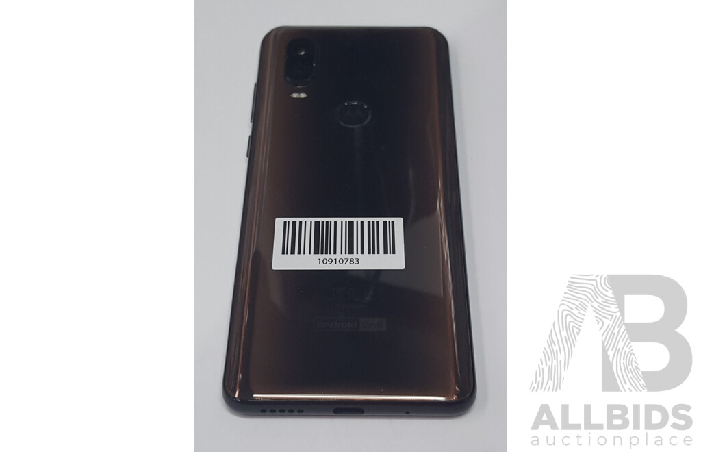 Motorola (XT1970-1) One Vision (2019) 6.3-Inch 128GB LTE Mobile Phone