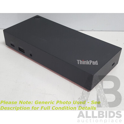 Lenovo (LDC-G2) ThinkPad USB-C Dock Gen2 w/ Power Supply
