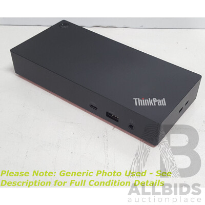 Lenovo (LDA-KP) ThinkPad Universal USB-C Dock w/ Power Supply