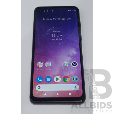Motorola (XT1970-1) One Vision (2019) 6.3-Inch 128GB LTE Mobile Phone