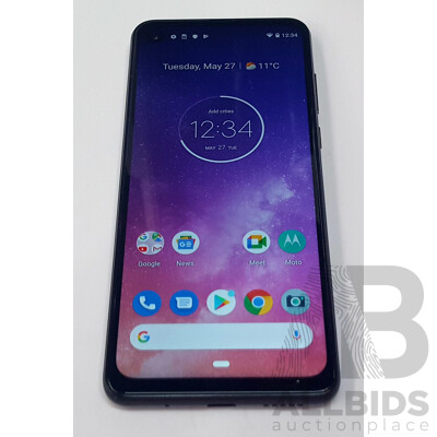 Motorola (XT1970-1) One Vision (2019) 6.3-Inch 128GB LTE Mobile Phone