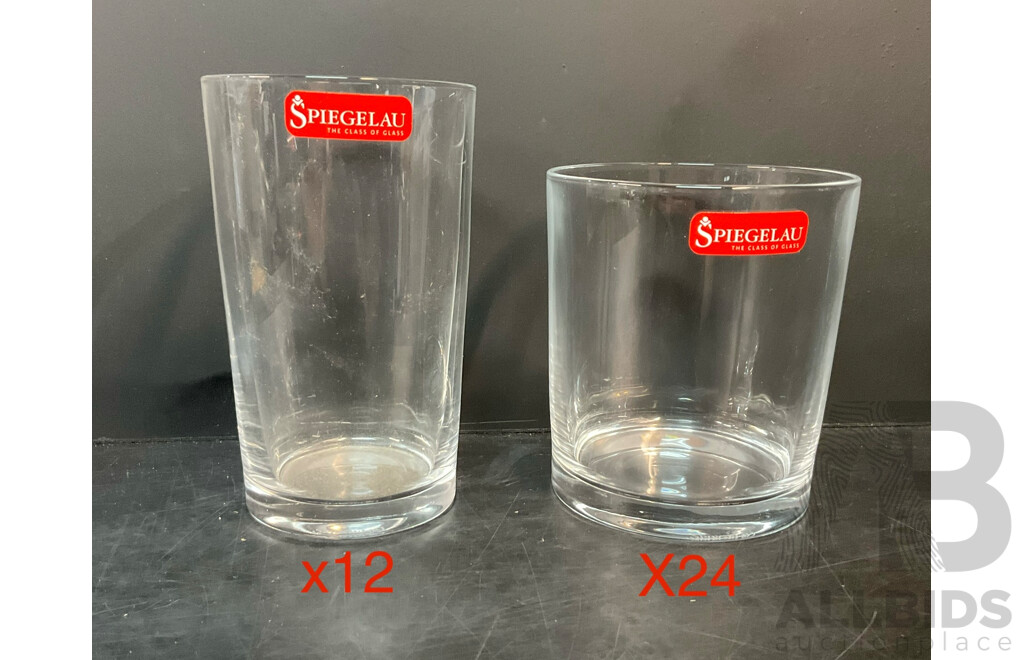 SPIEGELAU Glasses  - Total in 36 PCS