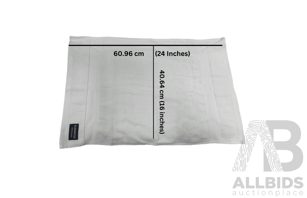KLEANTOL Antimicrobial Washable Towels 3 Packs - Lot of 20