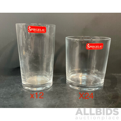 SPIEGELAU Glasses  - Total in 36 PCS