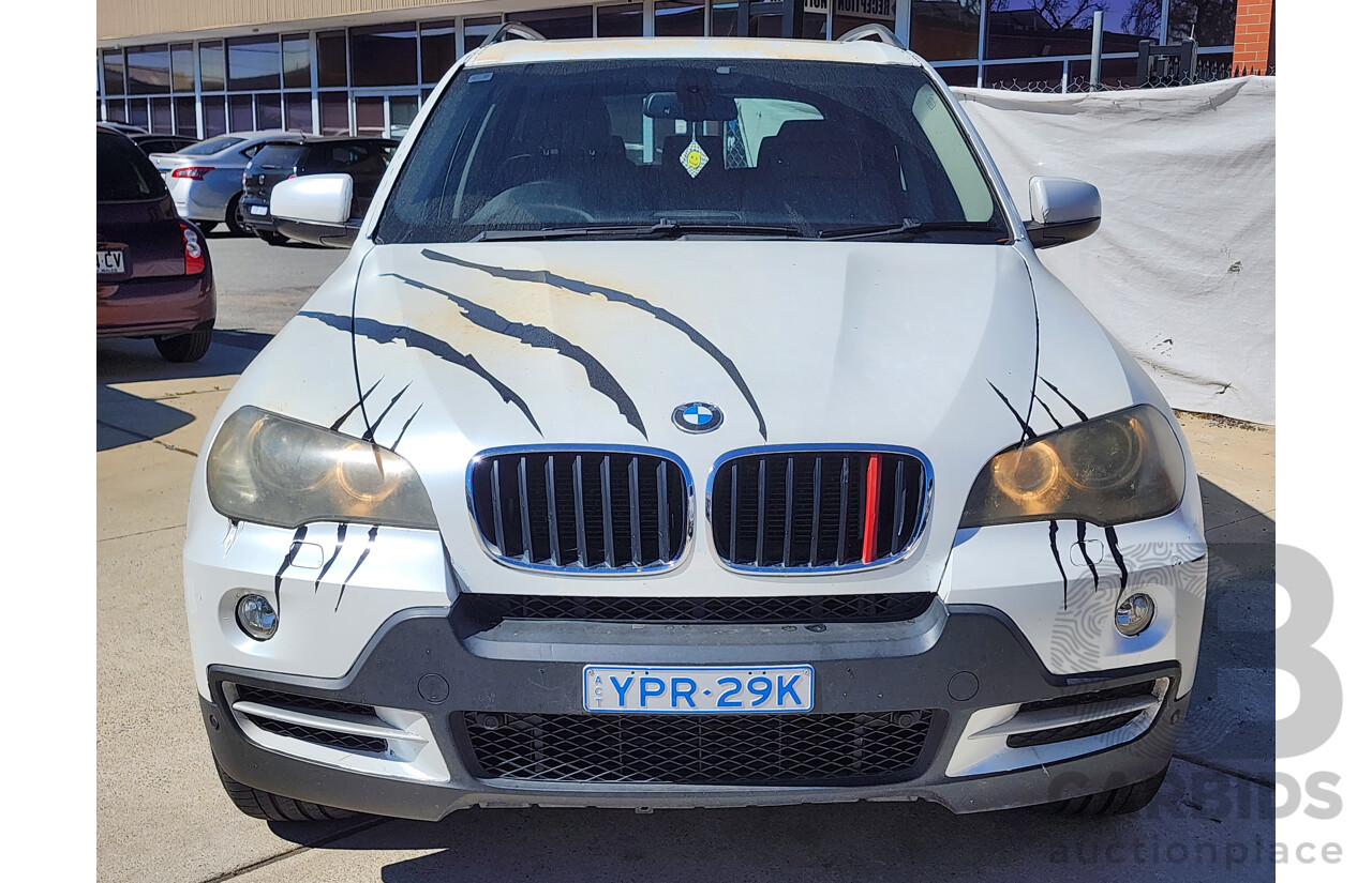 9/2007 Bmw X5 3.0d E70 4d Wagon White 3.0L