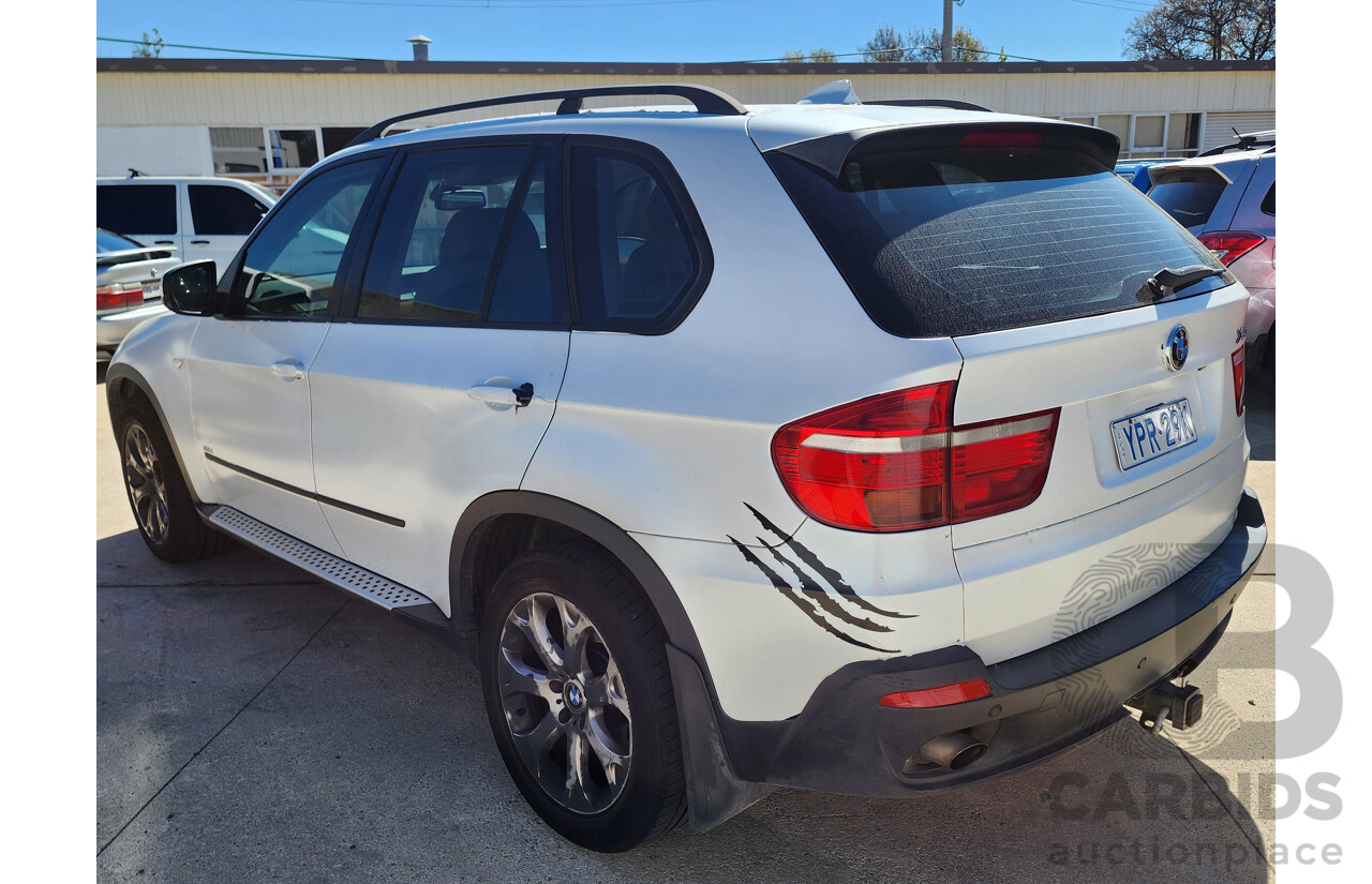 9/2007 Bmw X5 3.0d E70 4d Wagon White 3.0L