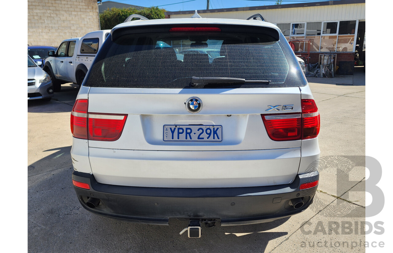 9/2007 Bmw X5 3.0d E70 4d Wagon White 3.0L