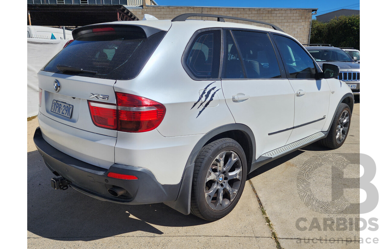9/2007 Bmw X5 3.0d E70 4d Wagon White 3.0L