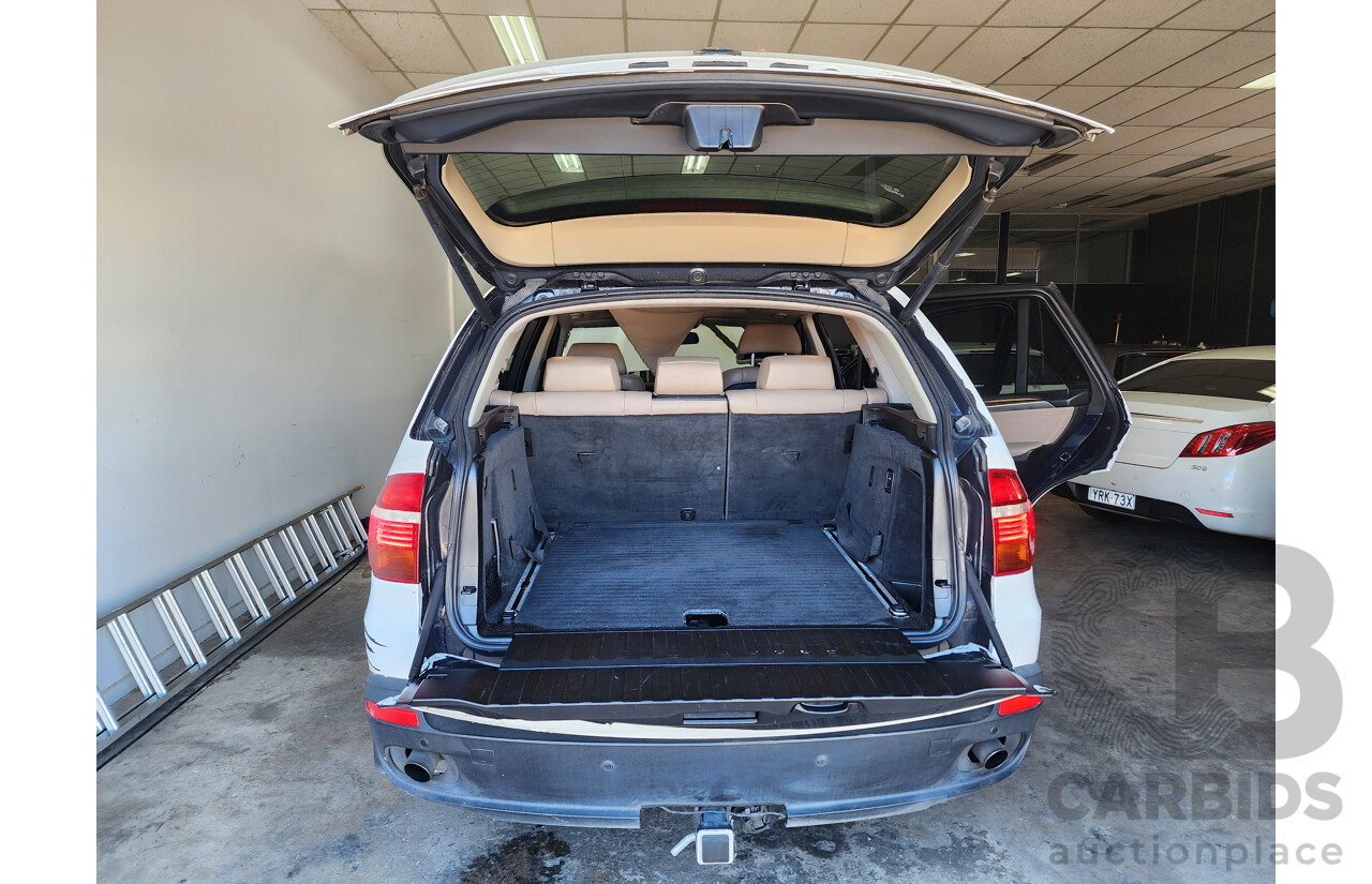 9/2007 Bmw X5 3.0d E70 4d Wagon White 3.0L