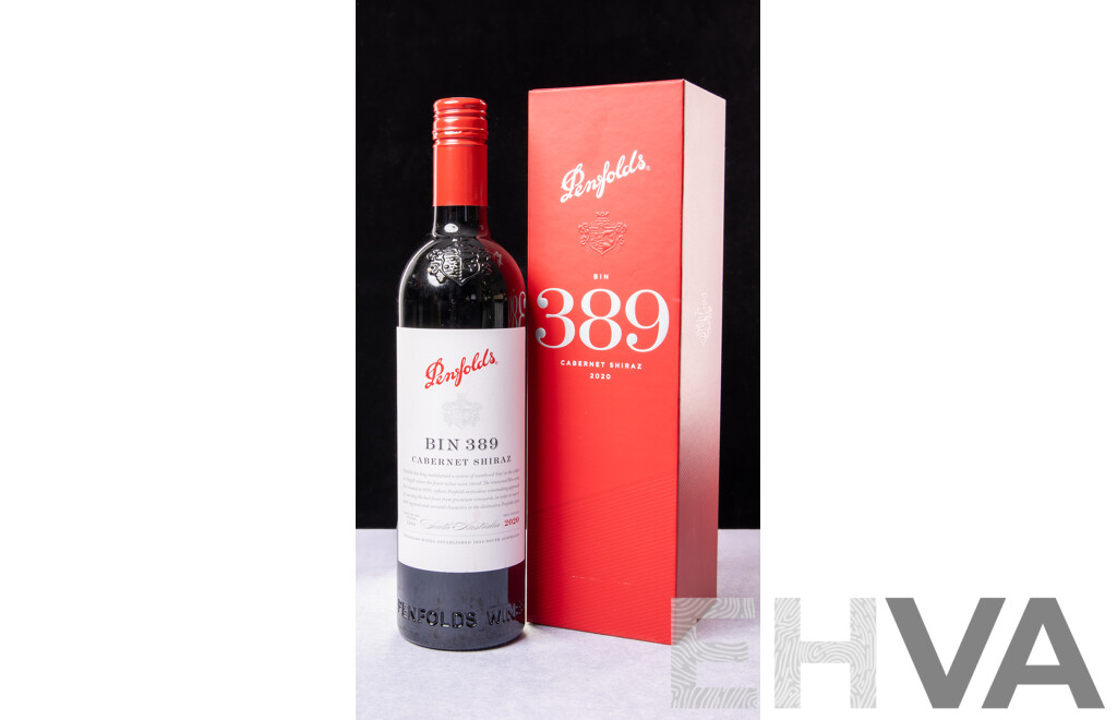 Penfolds Bin 389 Cabernet Shiraz Vintage 2020 Presentation Box