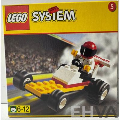Collection 40 Lego 1250 Shell Racer Sets, New Old Stock Sealed in Boxes