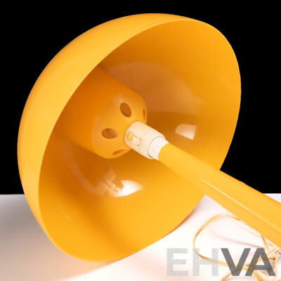 Retro Funky Orange Mushroom Table Lamp