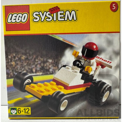 Collection 40 Lego 1250 Shell Racer Sets, New Old Stock Sealed in Boxes