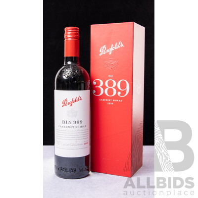 Penfolds Bin 389 Cabernet Shiraz Vintage 2020 Presentation Box