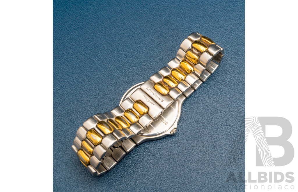 Longines Conquest Vintage Watch, 34mm, Two Tone, Swiss Made