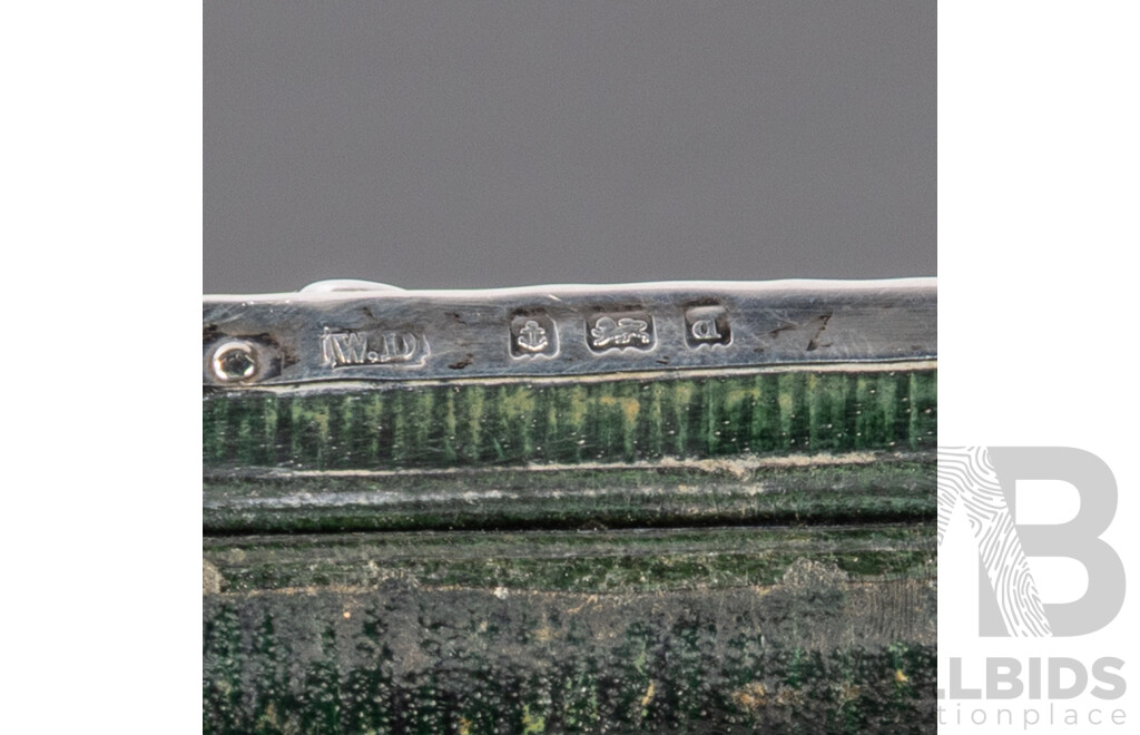 Sterling Silver Embossed PIcture Frame, Birmingham 1900