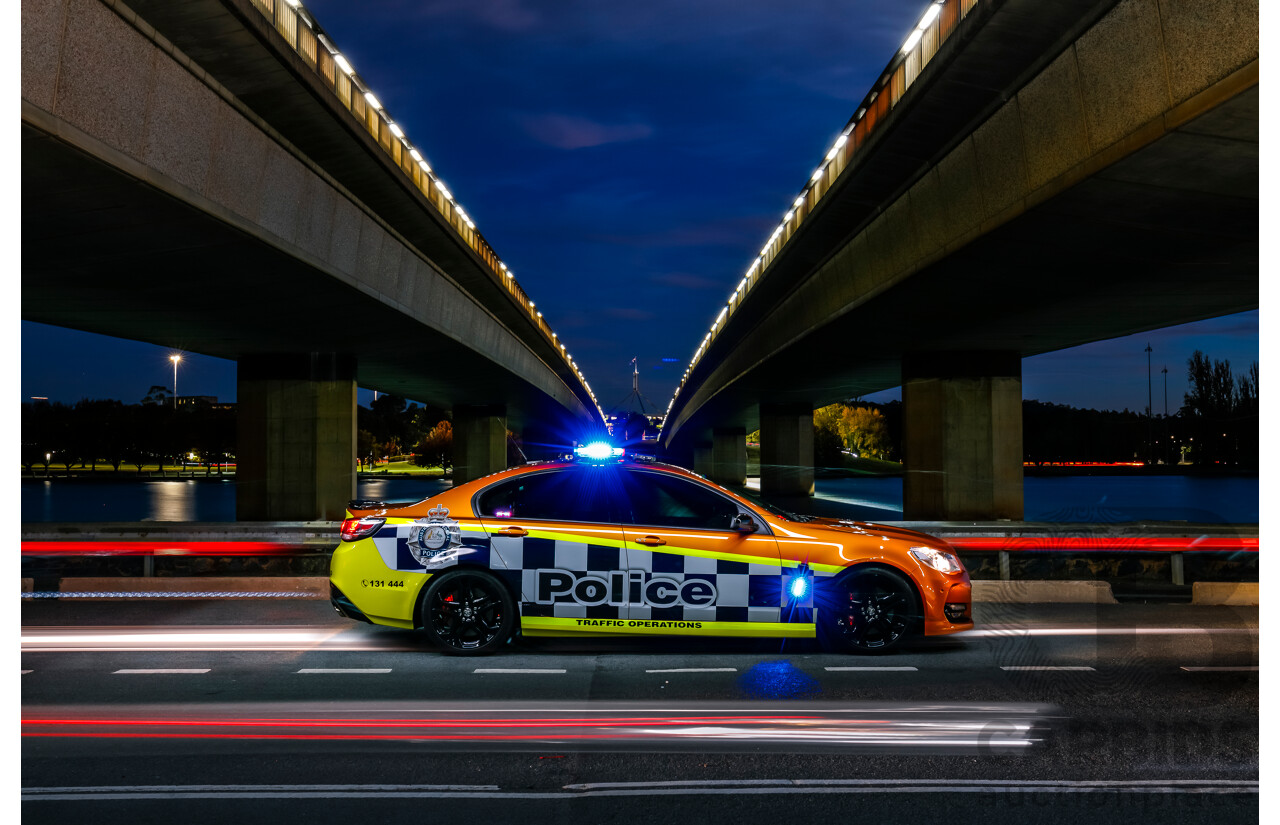 8/2017 Holden VF2 Commodore SS-V Redline 4d Sedan Light My Fire V8 6.2L - Ex-Police, Final Interceptor