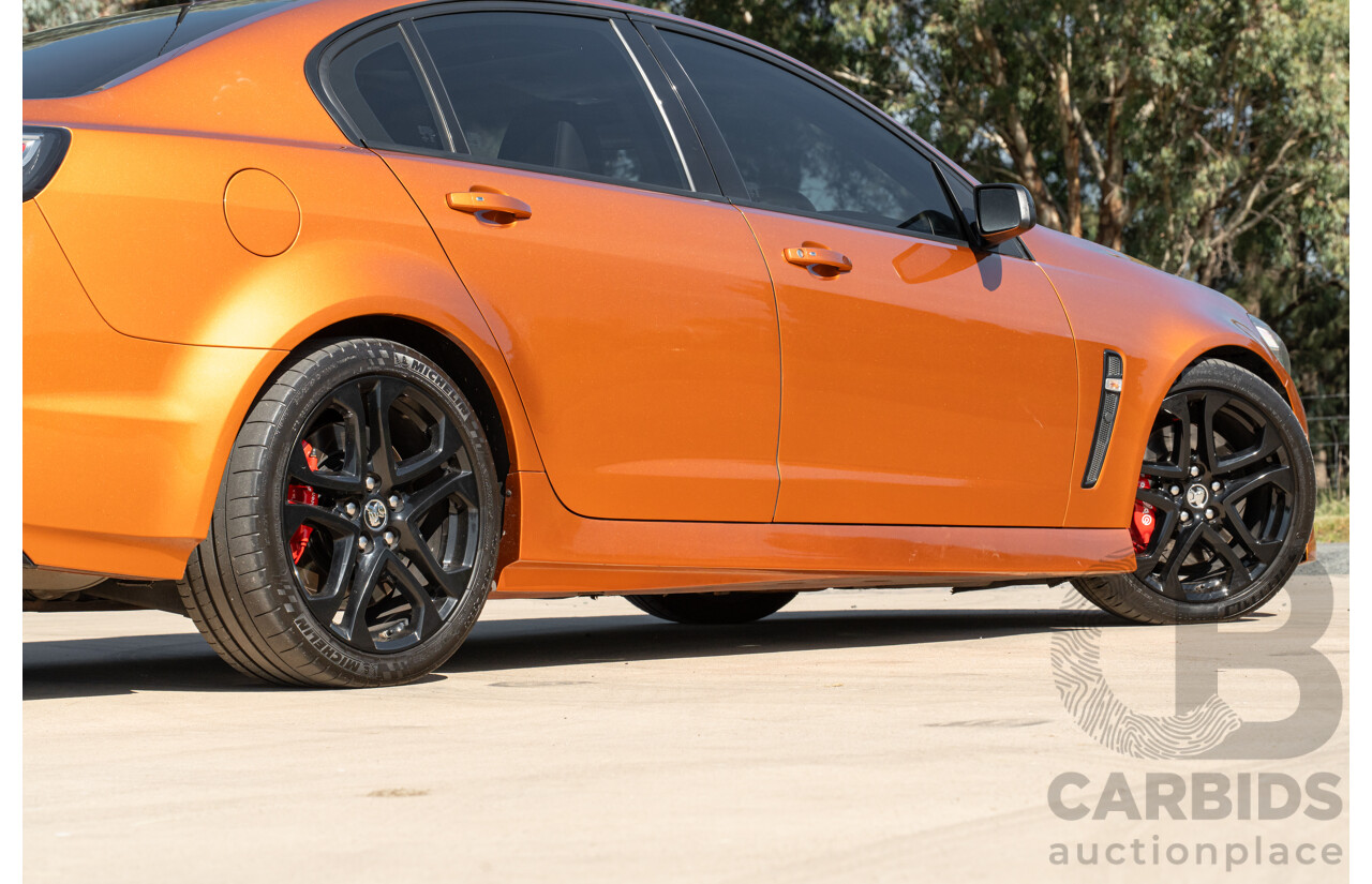 8/2017 Holden VF2 Commodore SS-V Redline 4d Sedan Light My Fire V8 6.2L - Ex-Police, Final Interceptor