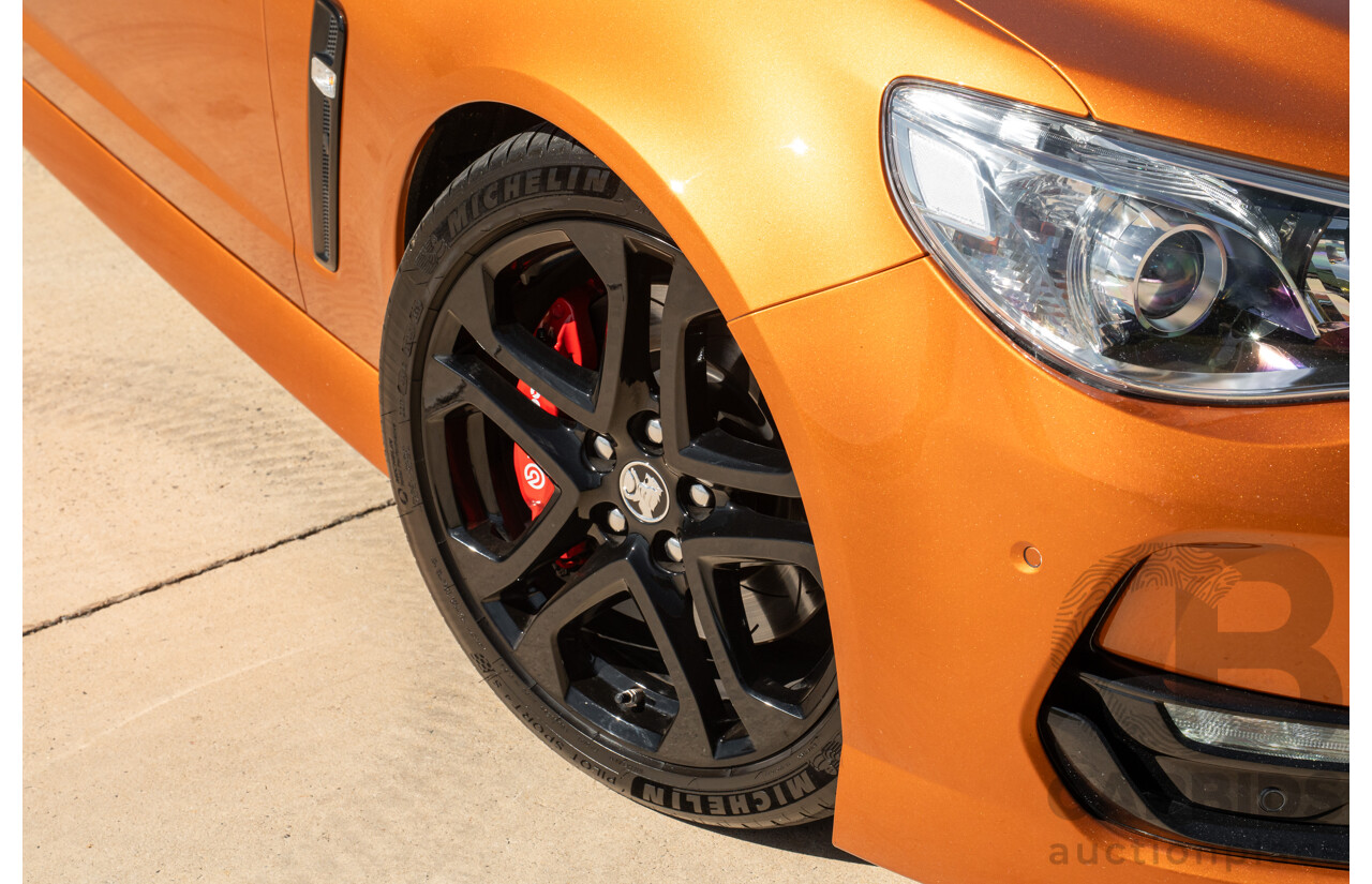 8/2017 Holden VF2 Commodore SS-V Redline 4d Sedan Light My Fire V8 6.2L - Ex-Police, Final Interceptor
