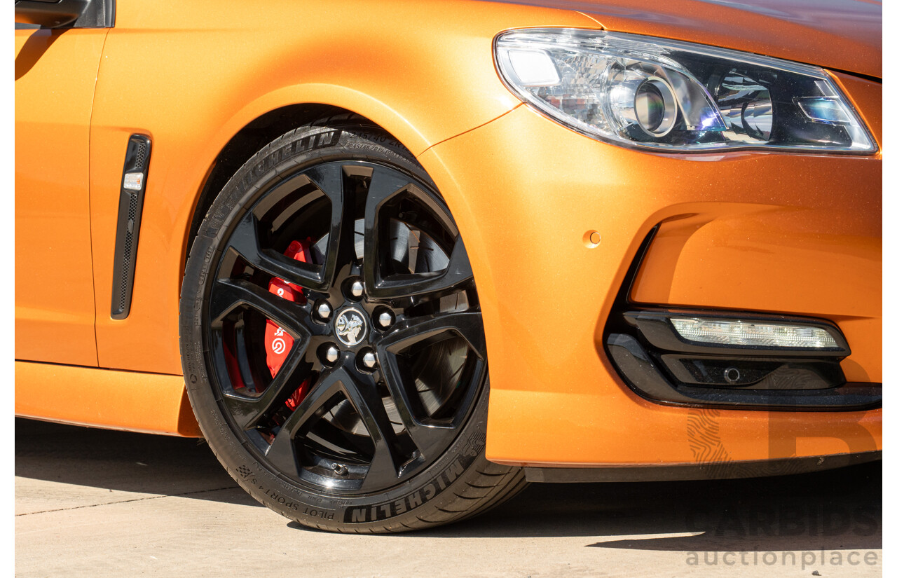 8/2017 Holden VF2 Commodore SS-V Redline 4d Sedan Light My Fire V8 6.2L - Ex-Police, Final Interceptor