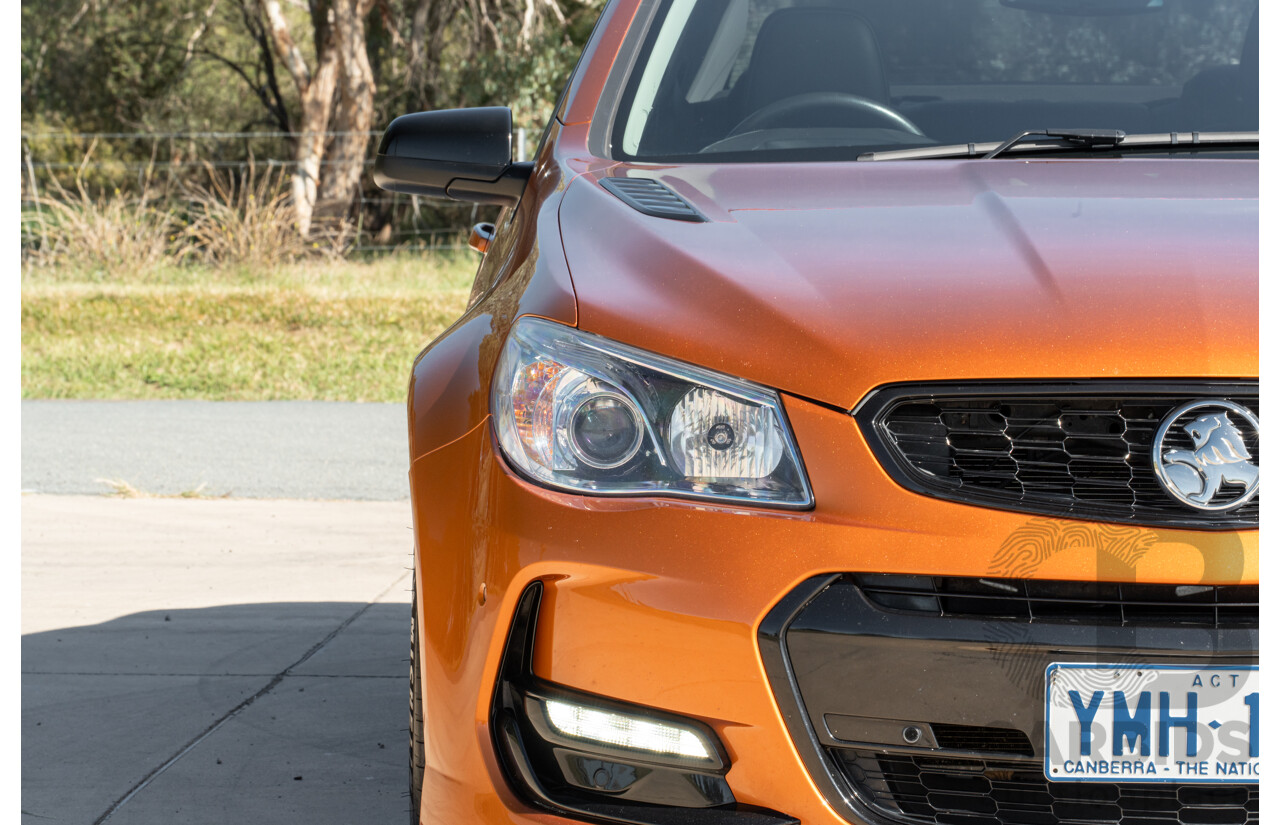 8/2017 Holden VF2 Commodore SS-V Redline 4d Sedan Light My Fire V8 6.2L - Ex-Police, Final Interceptor