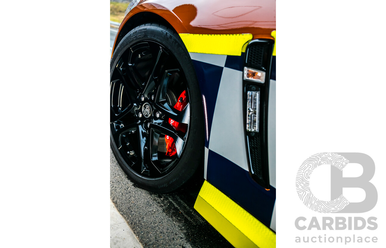 8/2017 Holden VF2 Commodore SS-V Redline 4d Sedan Light My Fire V8 6.2L - Ex-Police, Final Interceptor