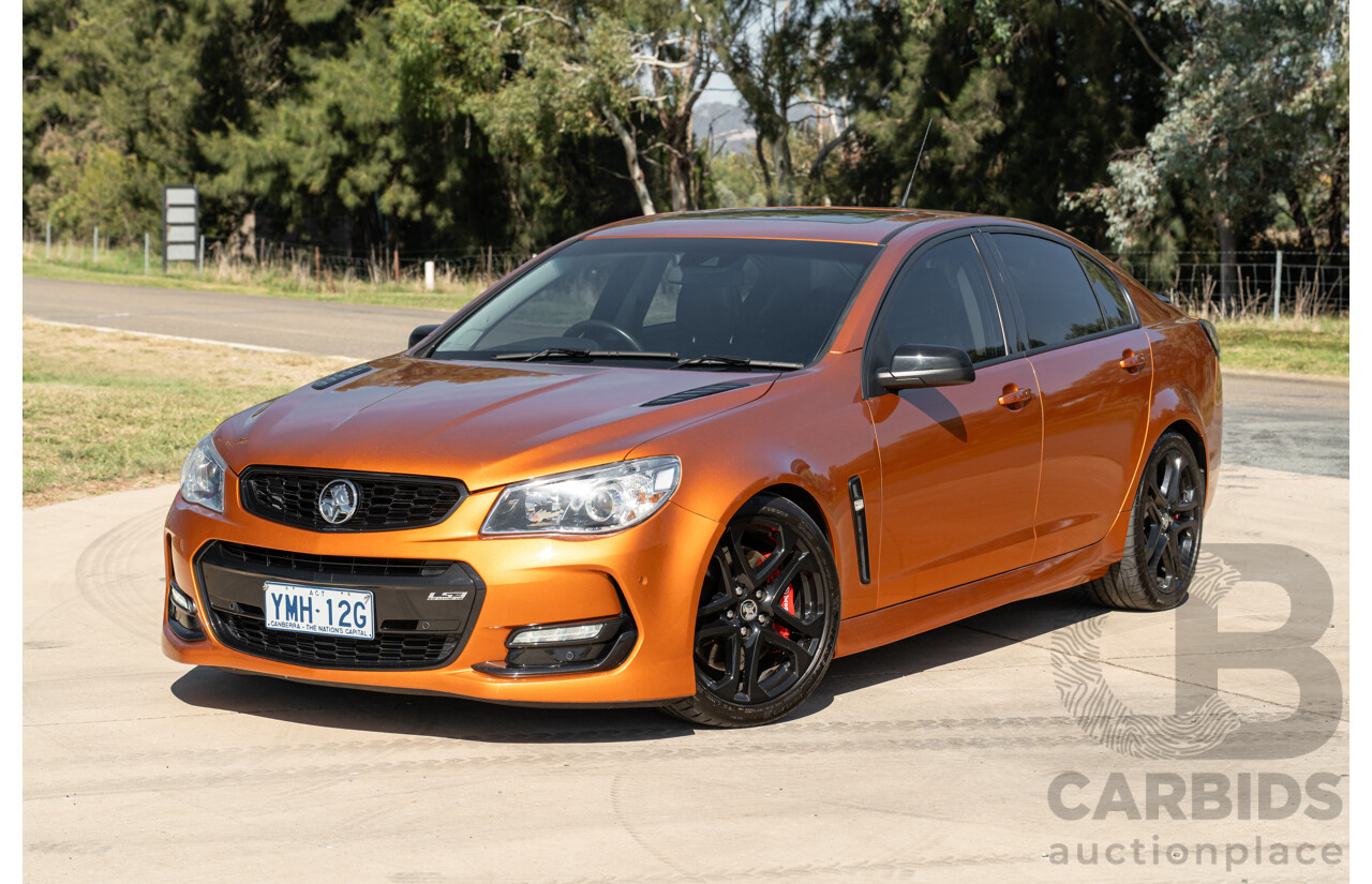 8/2017 Holden VF2 Commodore SS-V Redline 4d Sedan Light My Fire V8 6.2L - Ex-Police, Final Interceptor