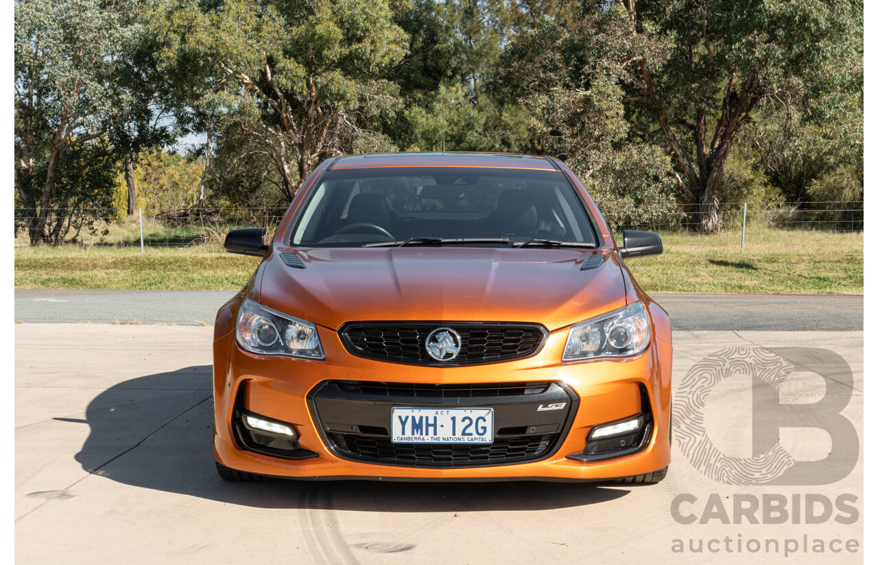 8/2017 Holden VF2 Commodore SS-V Redline 4d Sedan Light My Fire V8 6.2L - Ex-Police, Final Interceptor