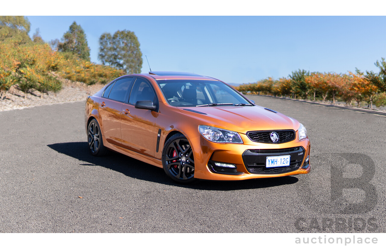8/2017 Holden VF2 Commodore SS-V Redline 4d Sedan Light My Fire V8 6.2L - Ex-Police, Final Interceptor