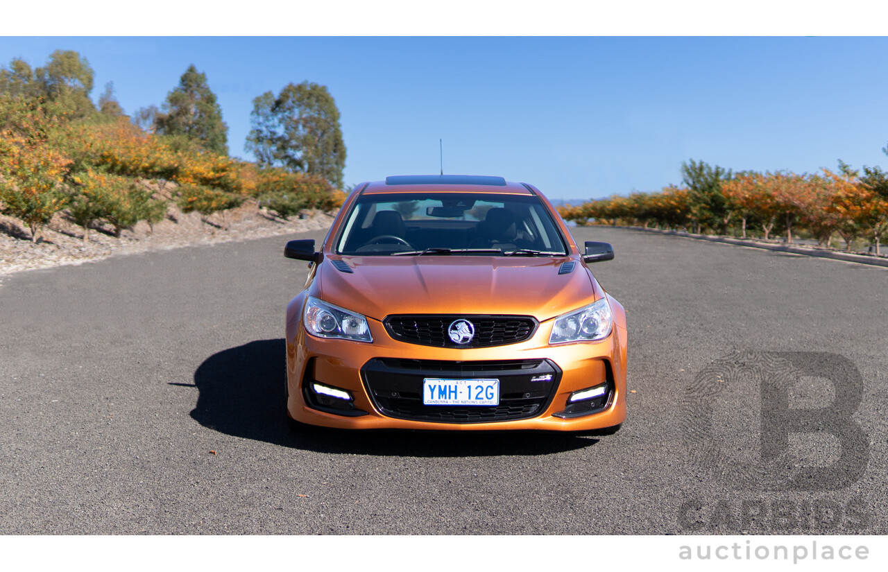 8/2017 Holden VF2 Commodore SS-V Redline 4d Sedan Light My Fire V8 6.2L - Ex-Police, Final Interceptor