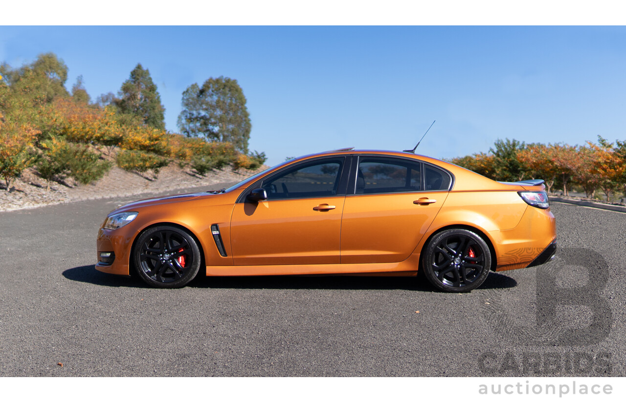 8/2017 Holden VF2 Commodore SS-V Redline 4d Sedan Light My Fire V8 6.2L - Ex-Police, Final Interceptor