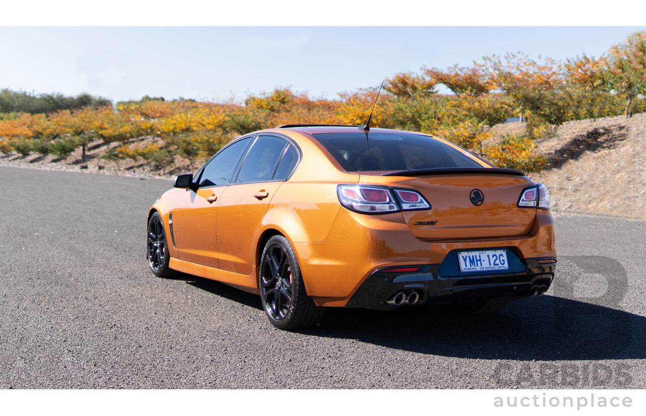 8/2017 Holden VF2 Commodore SS-V Redline 4d Sedan Light My Fire V8 6.2L - Ex-Police, Final Interceptor