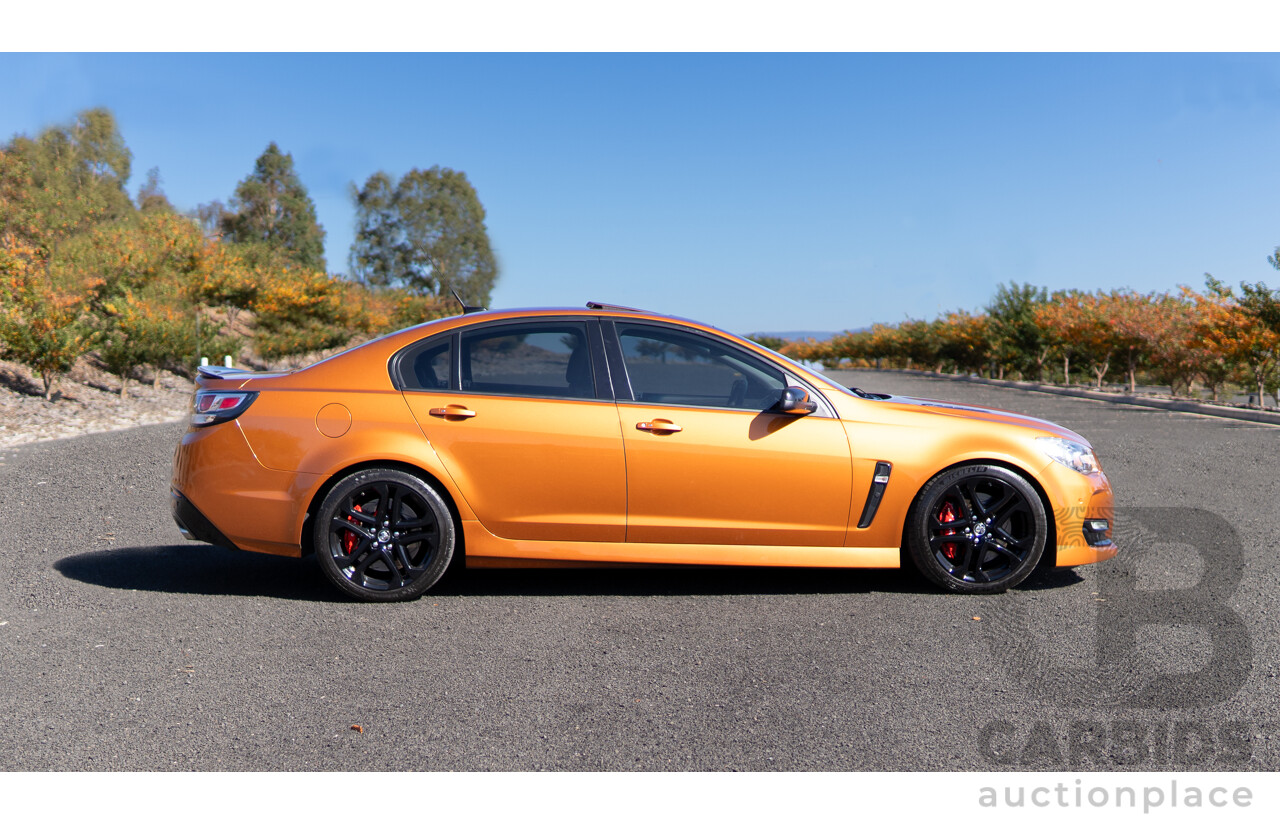 8/2017 Holden VF2 Commodore SS-V Redline 4d Sedan Light My Fire V8 6.2L - Ex-Police, Final Interceptor