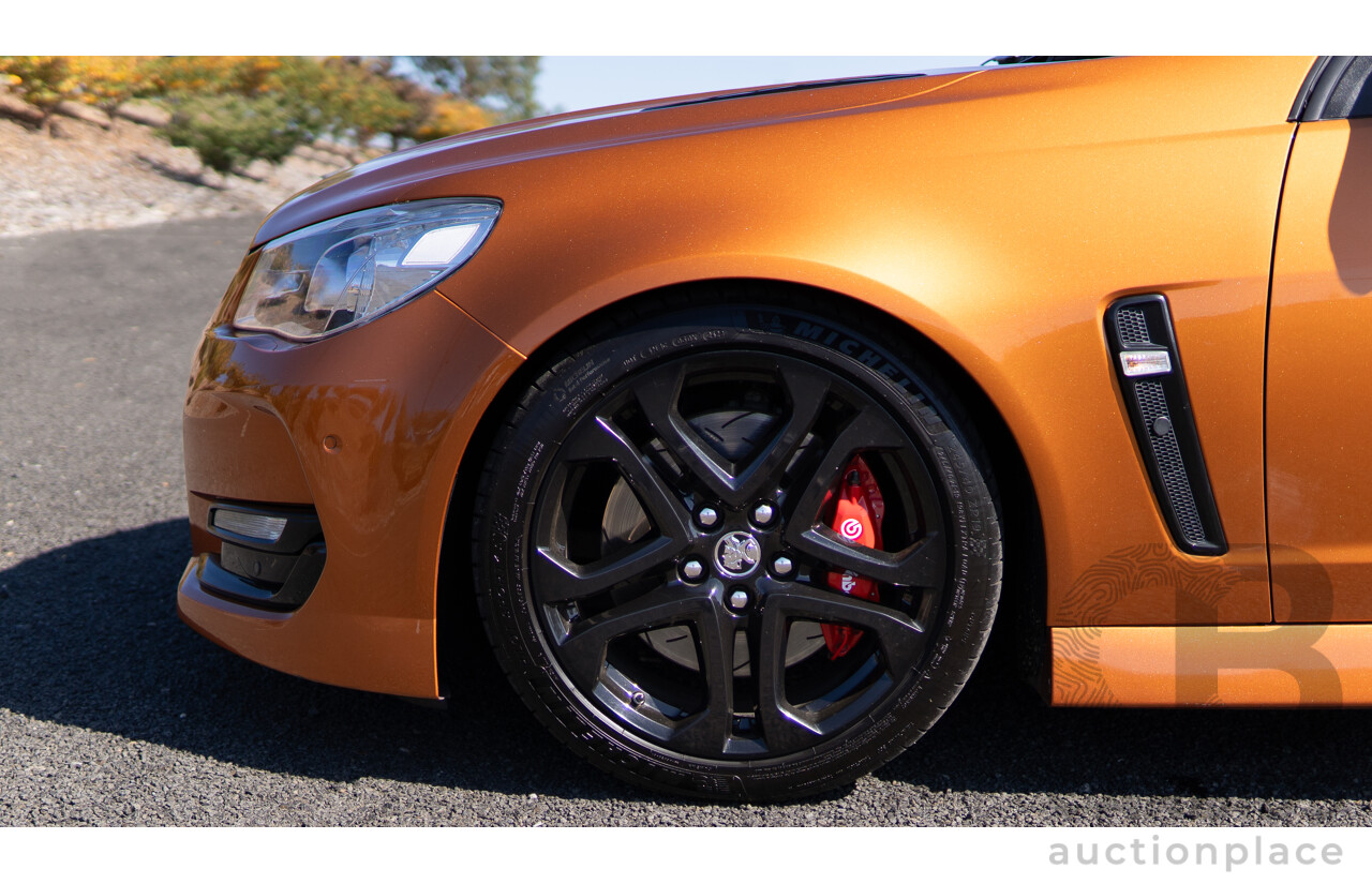 8/2017 Holden VF2 Commodore SS-V Redline 4d Sedan Light My Fire V8 6.2L - Ex-Police, Final Interceptor