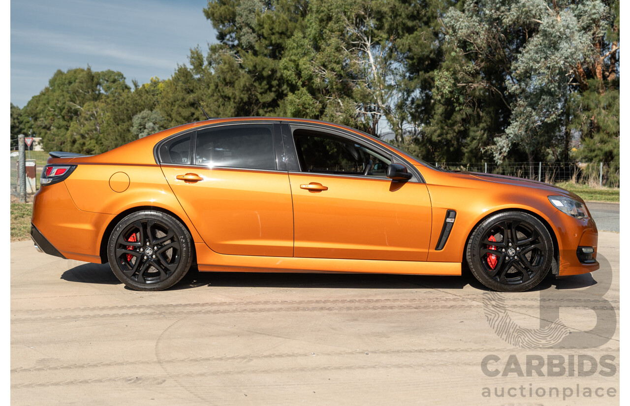 8/2017 Holden VF2 Commodore SS-V Redline 4d Sedan Light My Fire V8 6.2L - Ex-Police, Final Interceptor
