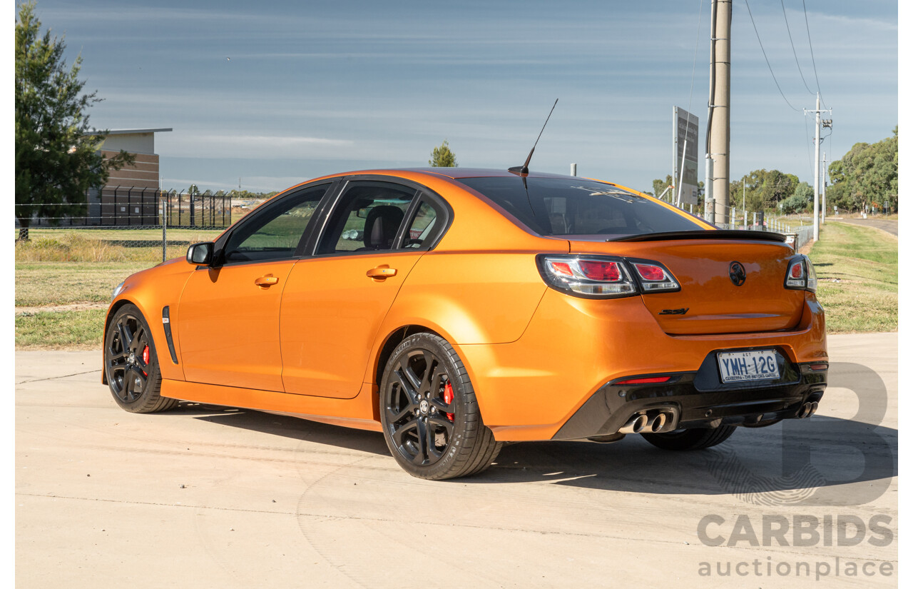 8/2017 Holden VF2 Commodore SS-V Redline 4d Sedan Light My Fire V8 6.2L - Ex-Police, Final Interceptor