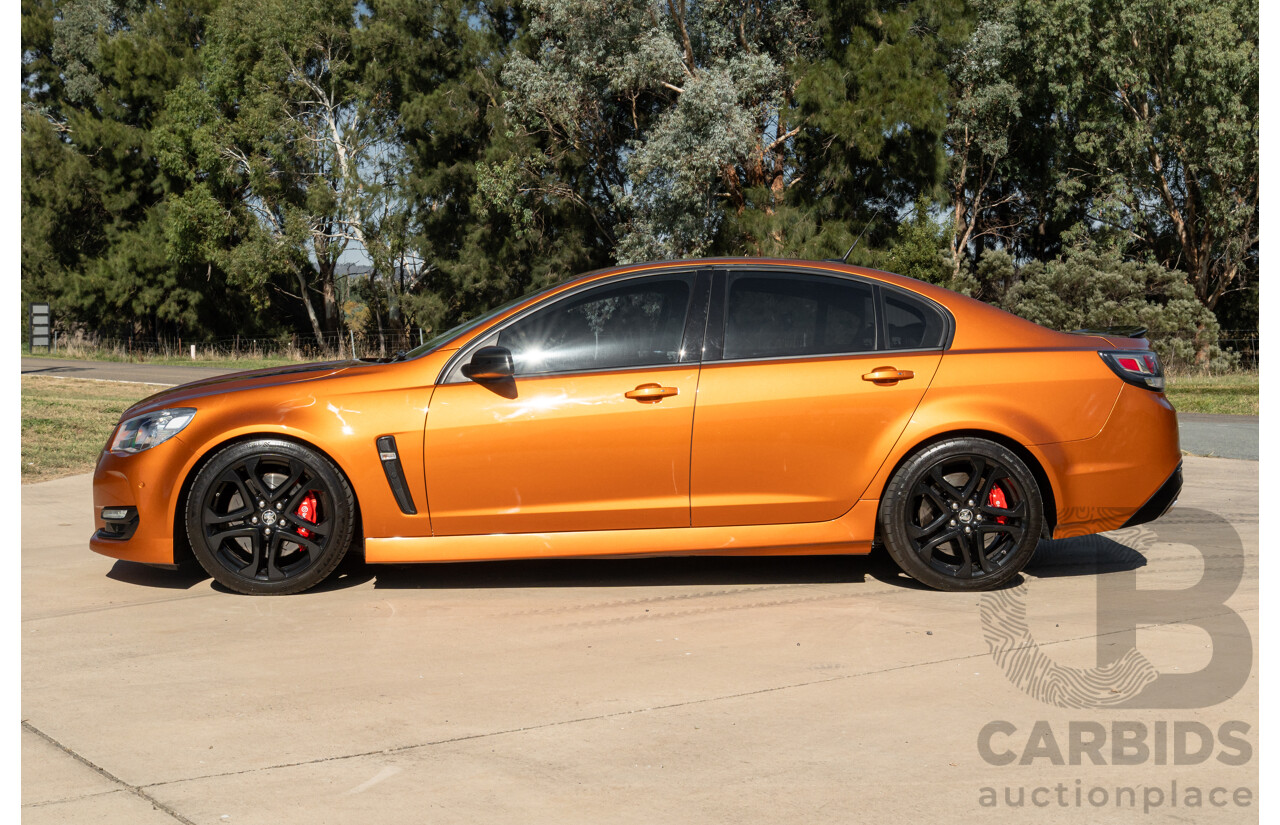 8/2017 Holden VF2 Commodore SS-V Redline 4d Sedan Light My Fire V8 6.2L - Ex-Police, Final Interceptor