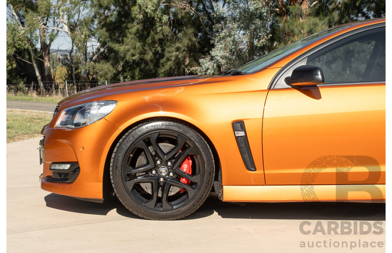 8/2017 Holden VF2 Commodore SS-V Redline 4d Sedan Light My Fire V8 6.2L - Ex-Police, Final Interceptor