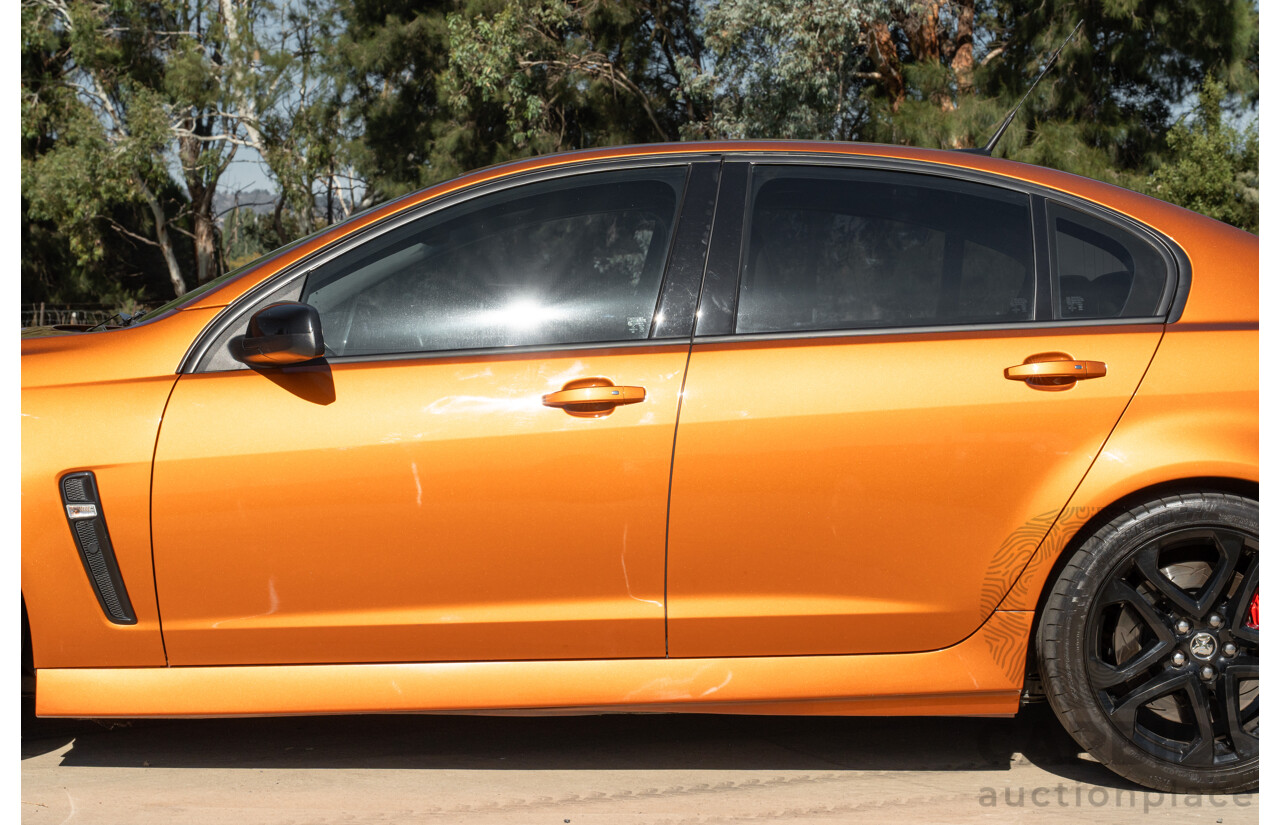8/2017 Holden VF2 Commodore SS-V Redline 4d Sedan Light My Fire V8 6.2L - Ex-Police, Final Interceptor