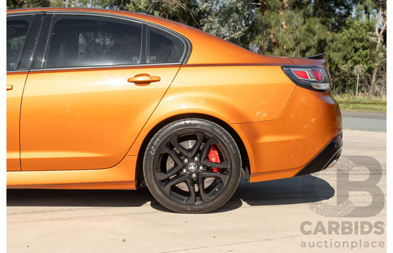 8/2017 Holden VF2 Commodore SS-V Redline 4d Sedan Light My Fire V8 6.2L - Ex-Police, Final Interceptor