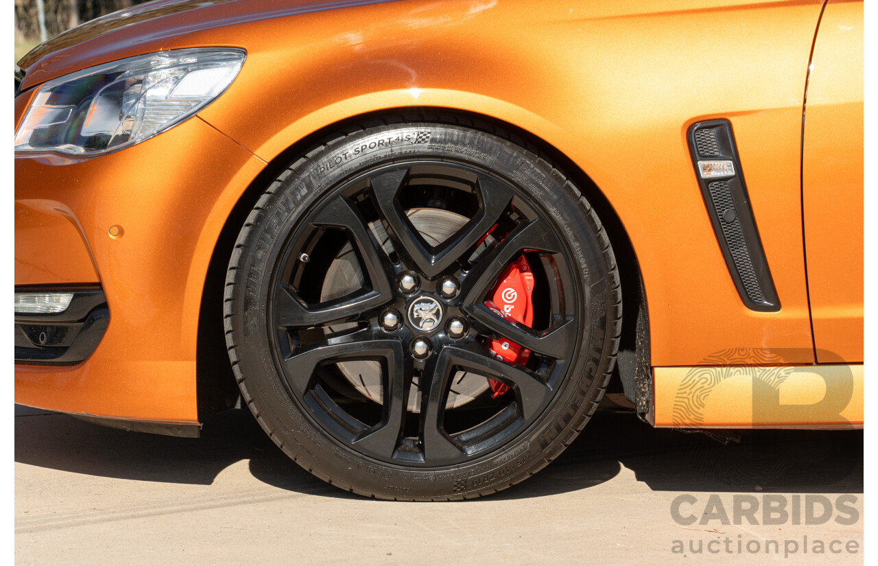 8/2017 Holden VF2 Commodore SS-V Redline 4d Sedan Light My Fire V8 6.2L - Ex-Police, Final Interceptor