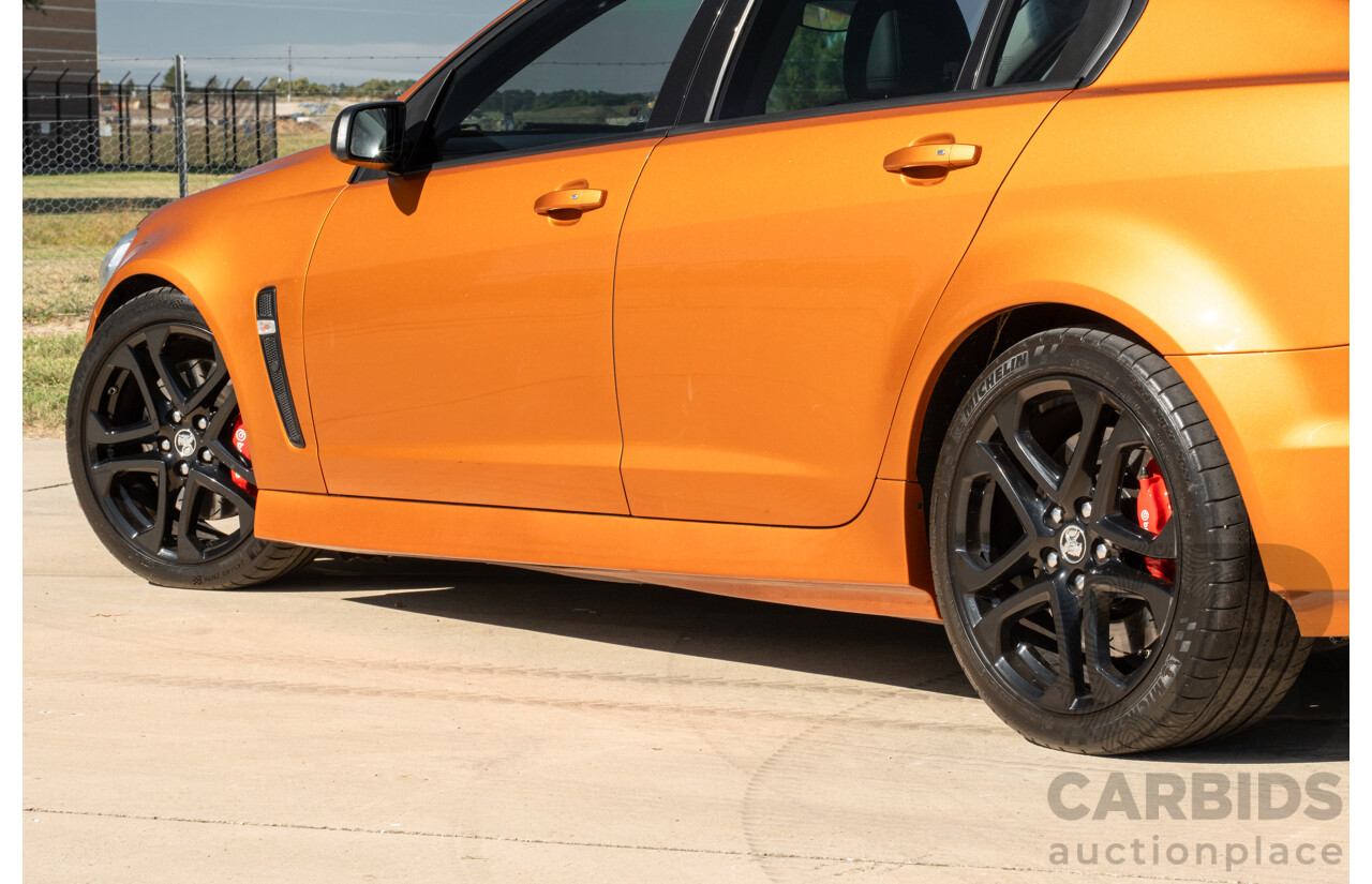 8/2017 Holden VF2 Commodore SS-V Redline 4d Sedan Light My Fire V8 6.2L - Ex-Police, Final Interceptor