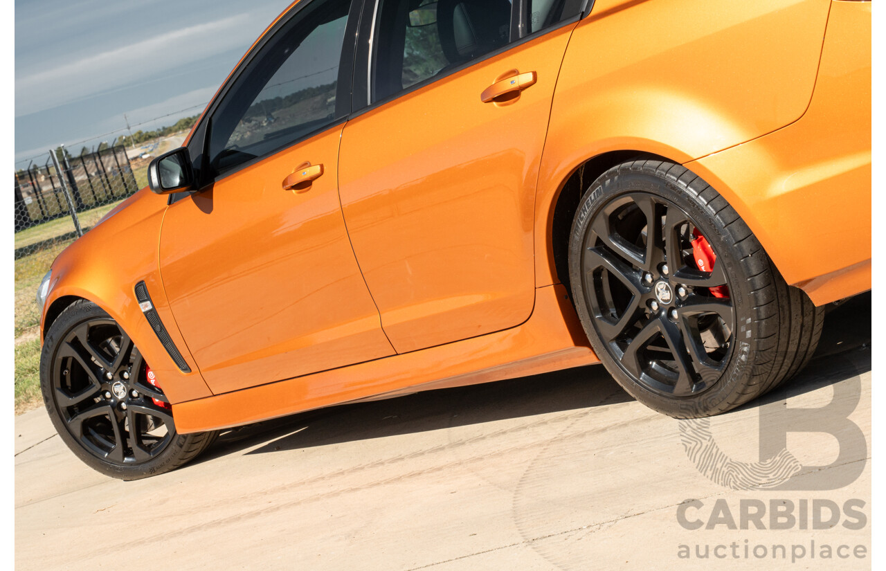 8/2017 Holden VF2 Commodore SS-V Redline 4d Sedan Light My Fire V8 6.2L - Ex-Police, Final Interceptor