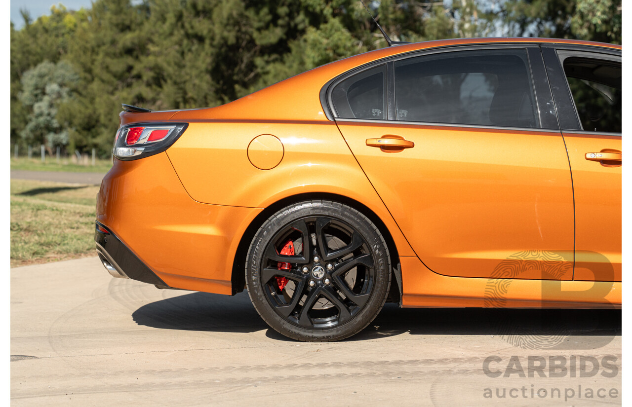 8/2017 Holden VF2 Commodore SS-V Redline 4d Sedan Light My Fire V8 6.2L - Ex-Police, Final Interceptor