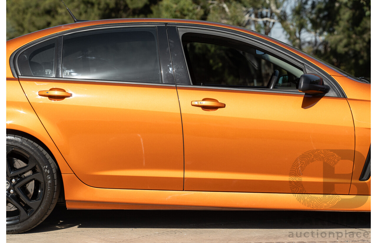 8/2017 Holden VF2 Commodore SS-V Redline 4d Sedan Light My Fire V8 6.2L - Ex-Police, Final Interceptor