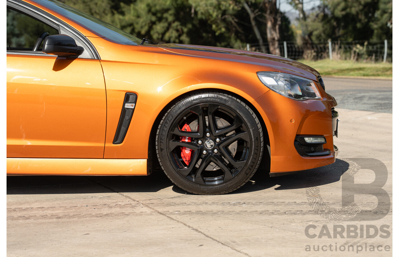 8/2017 Holden VF2 Commodore SS-V Redline 4d Sedan Light My Fire V8 6.2L - Ex-Police, Final Interceptor