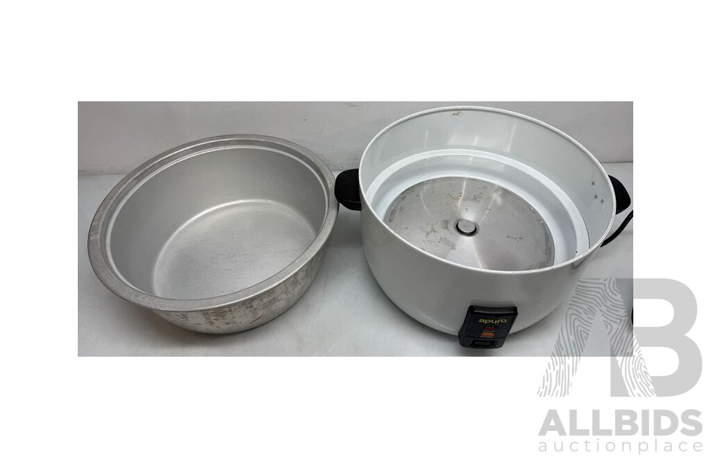 Apuro 10L Large Commercial Rice Cooker